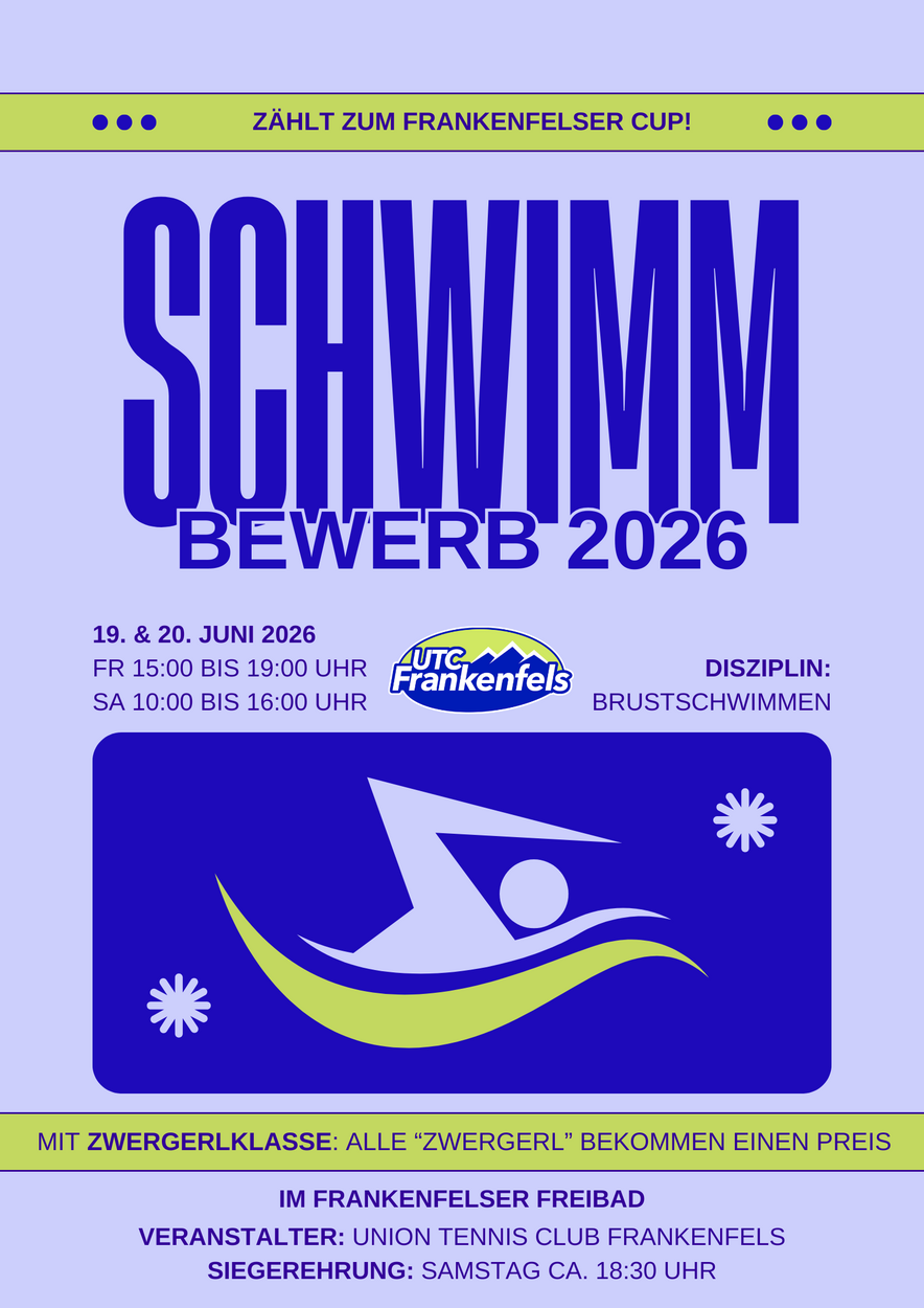 Ergebnisse Schwimmbewerb 2026